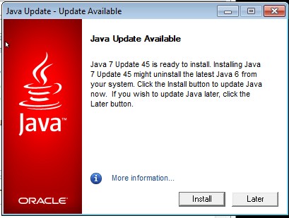 Java Update