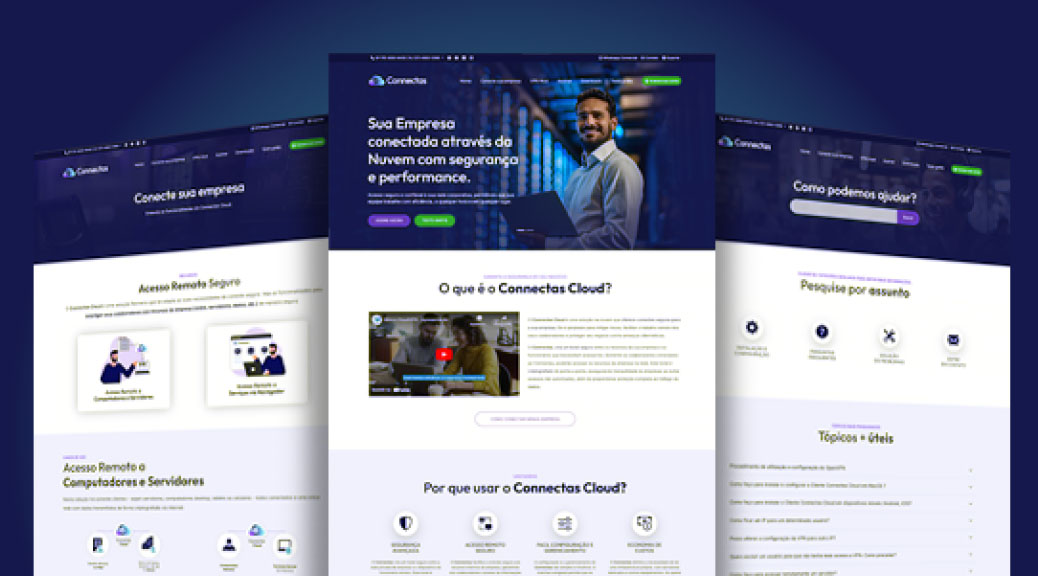 A solução CloudVPN agora se chama Connectas Cloud!